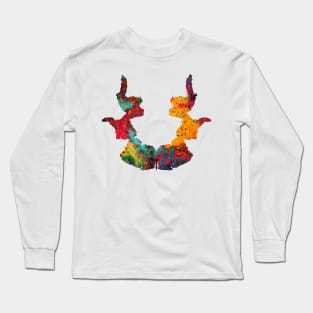 Rorschach inkblot test Long Sleeve T-Shirt